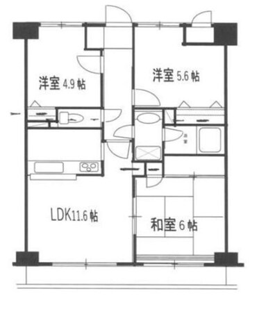 バロアールの物件間取画像